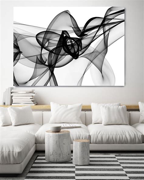 black and white abstract canvas|black and white abstract print.